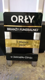 Statuetka Orły Branzy Funeralnej